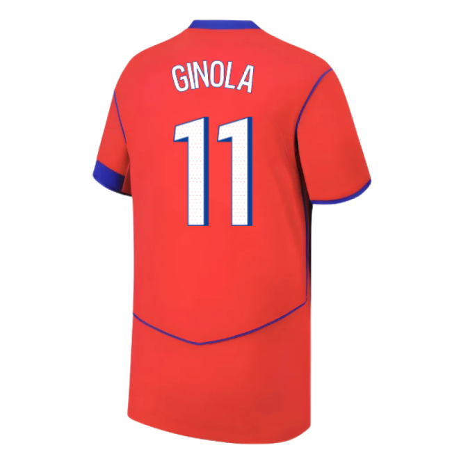 2025-2026 PSG Third Shirt (Kids) (Ginola 11)-Vantage Point Soccer